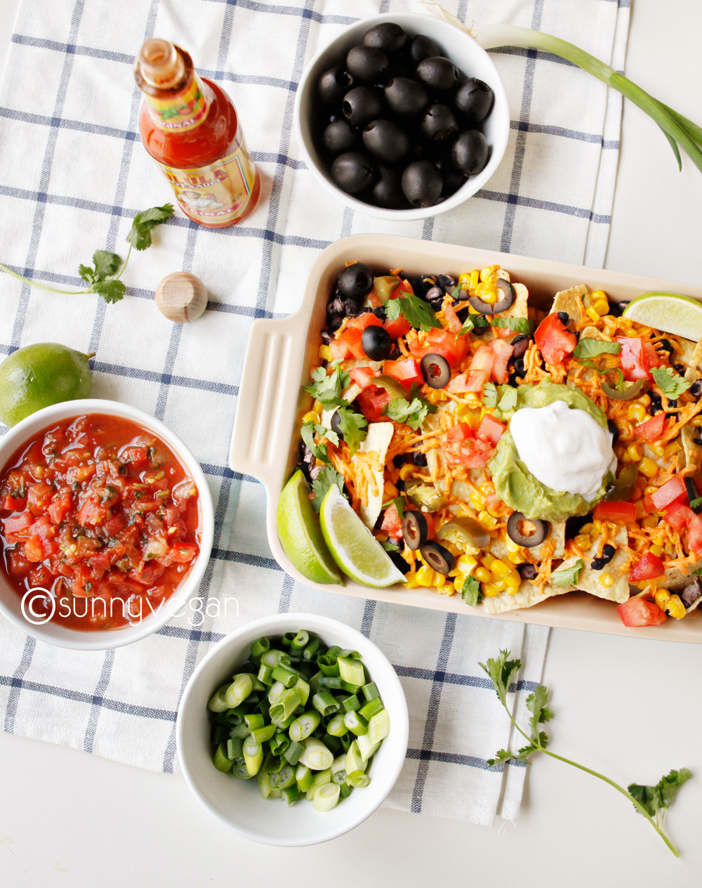 healthy nachos use fresh ingredients and full flavor via sunny vegan